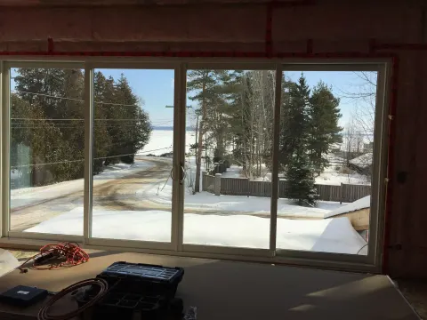 back sliding door