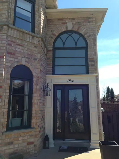 black windows