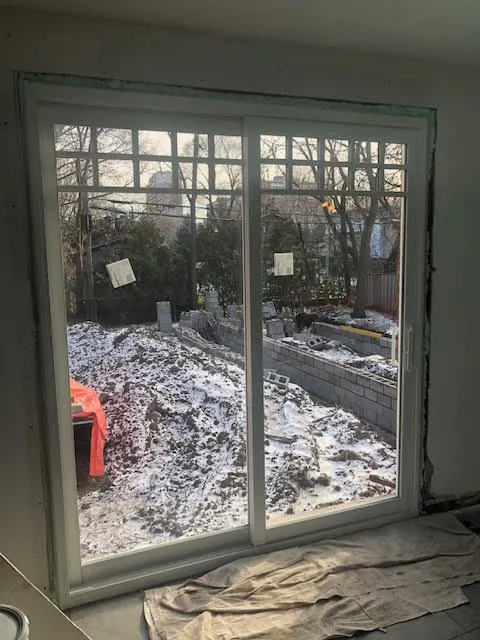 new construction slidimg doors