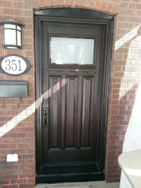 fiberglass-doors-installation-toronto-tri-panel-design