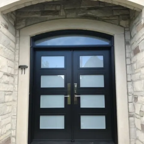 steel-door-installation-replacement-toronto-gridded-light