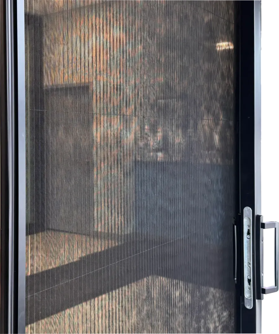 Optional Pleated Retractable Screens