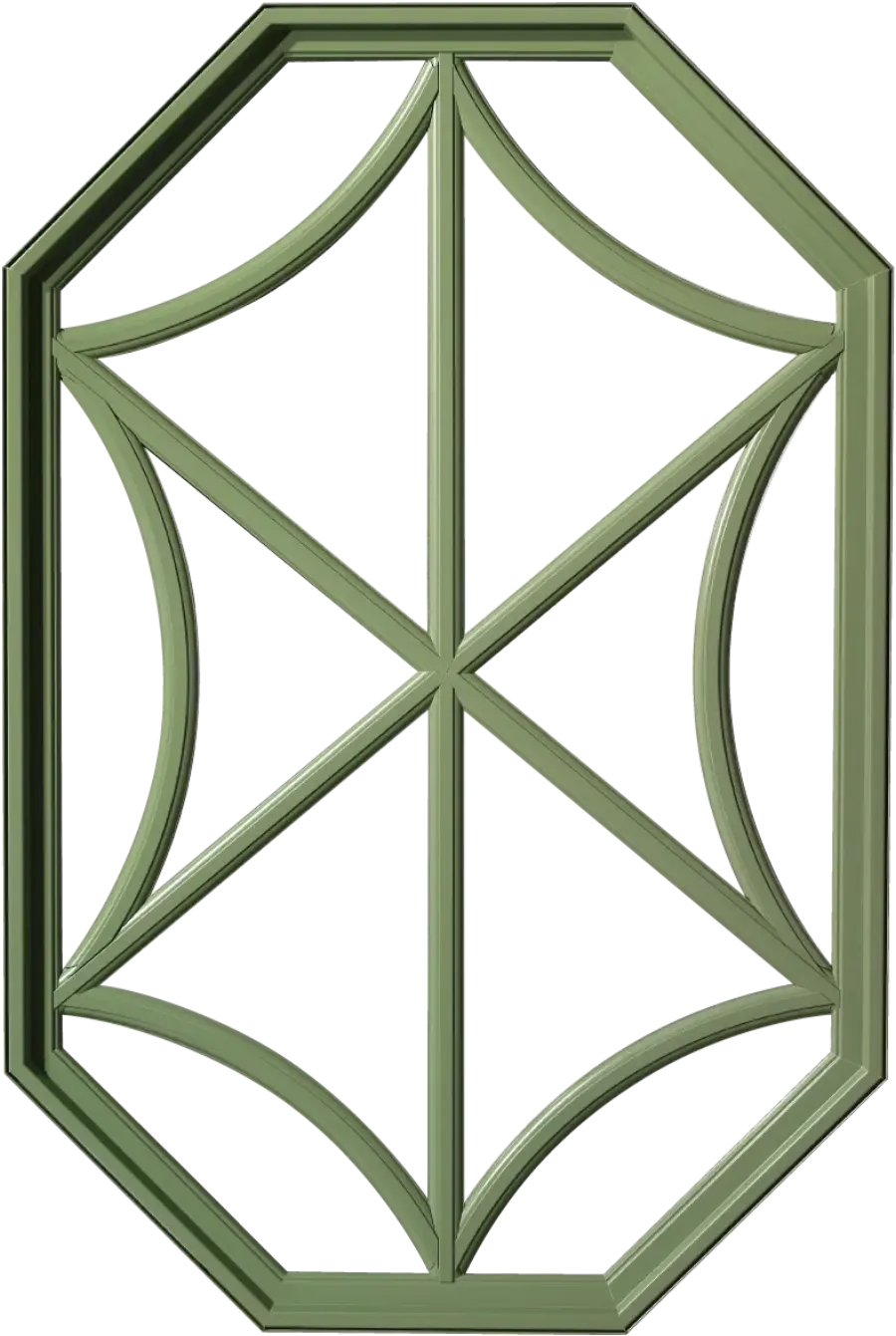 Aluminum Clad Wood Shaped Window