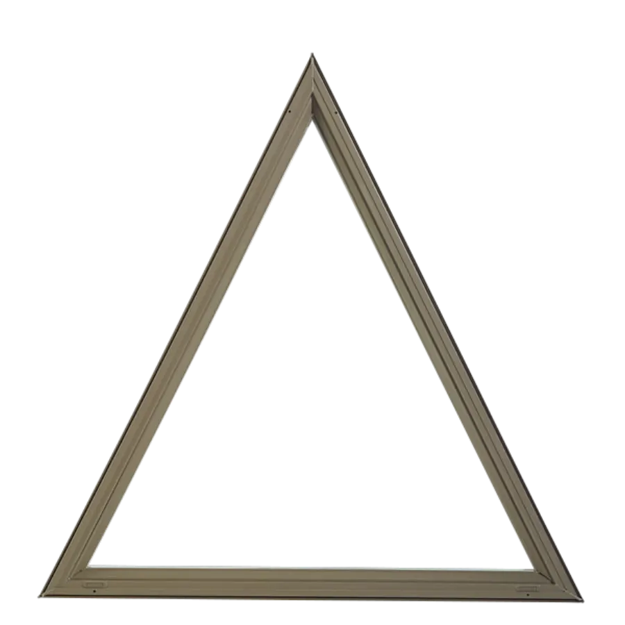 Vinyl Shaped Window