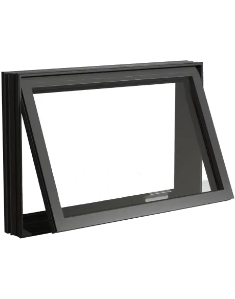 UltraSlim Vinyl & Wood Hybrid Awning Window