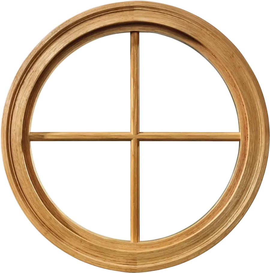 Wood Shaped Window