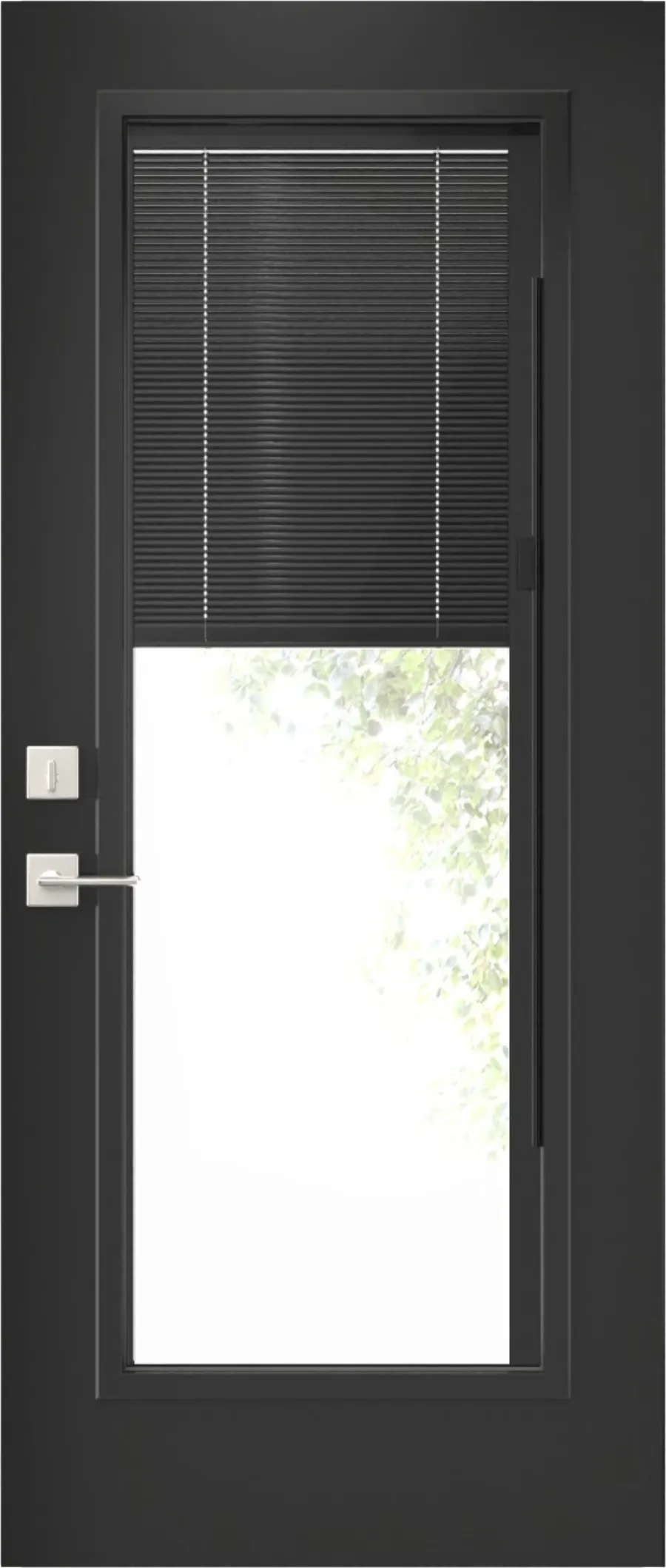 Glide Internal Blinds Steel Entry Door