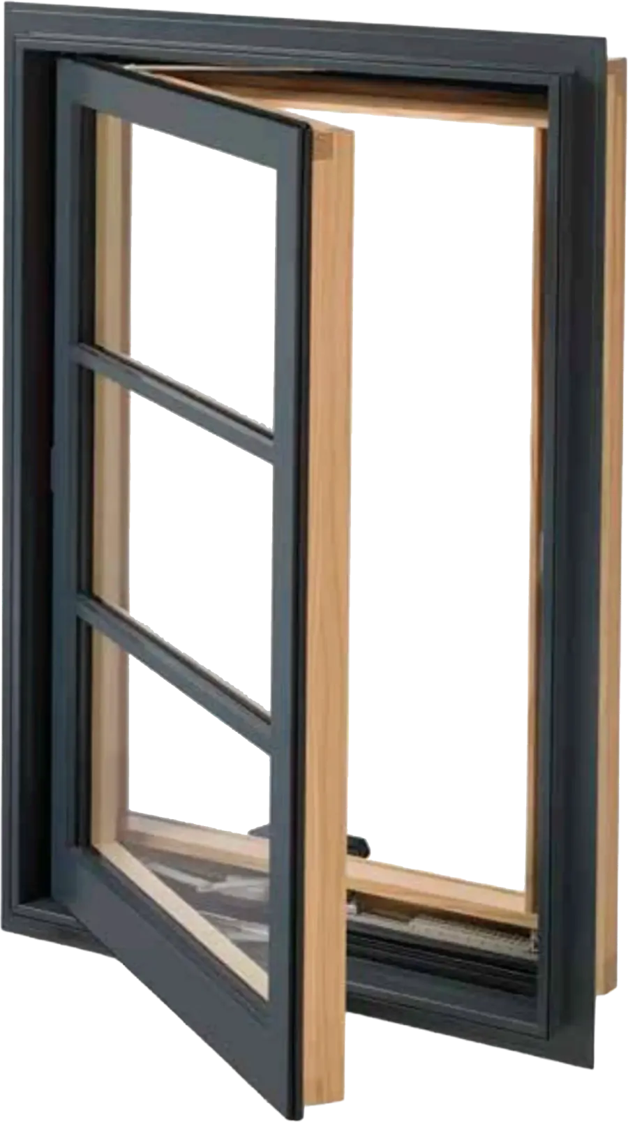 Aluminum Clad Wood Casement Window