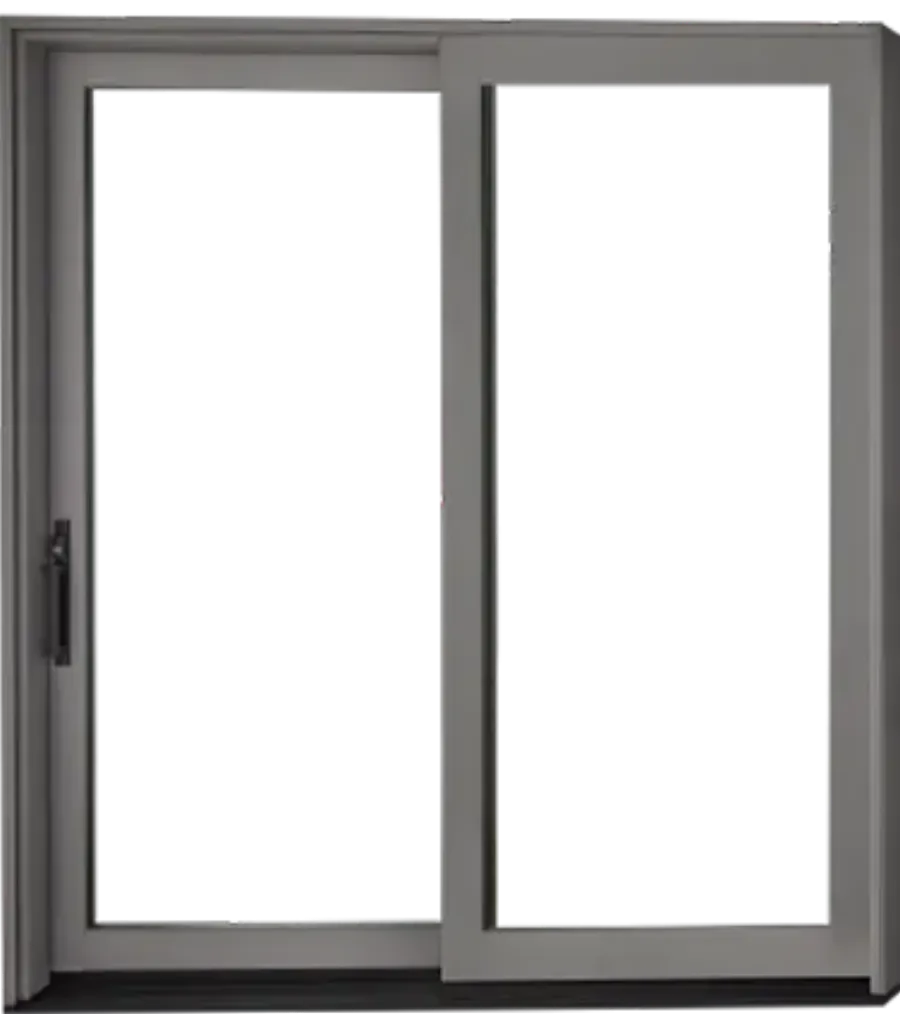 Aluminum Wood Clad Patio Sliding Door