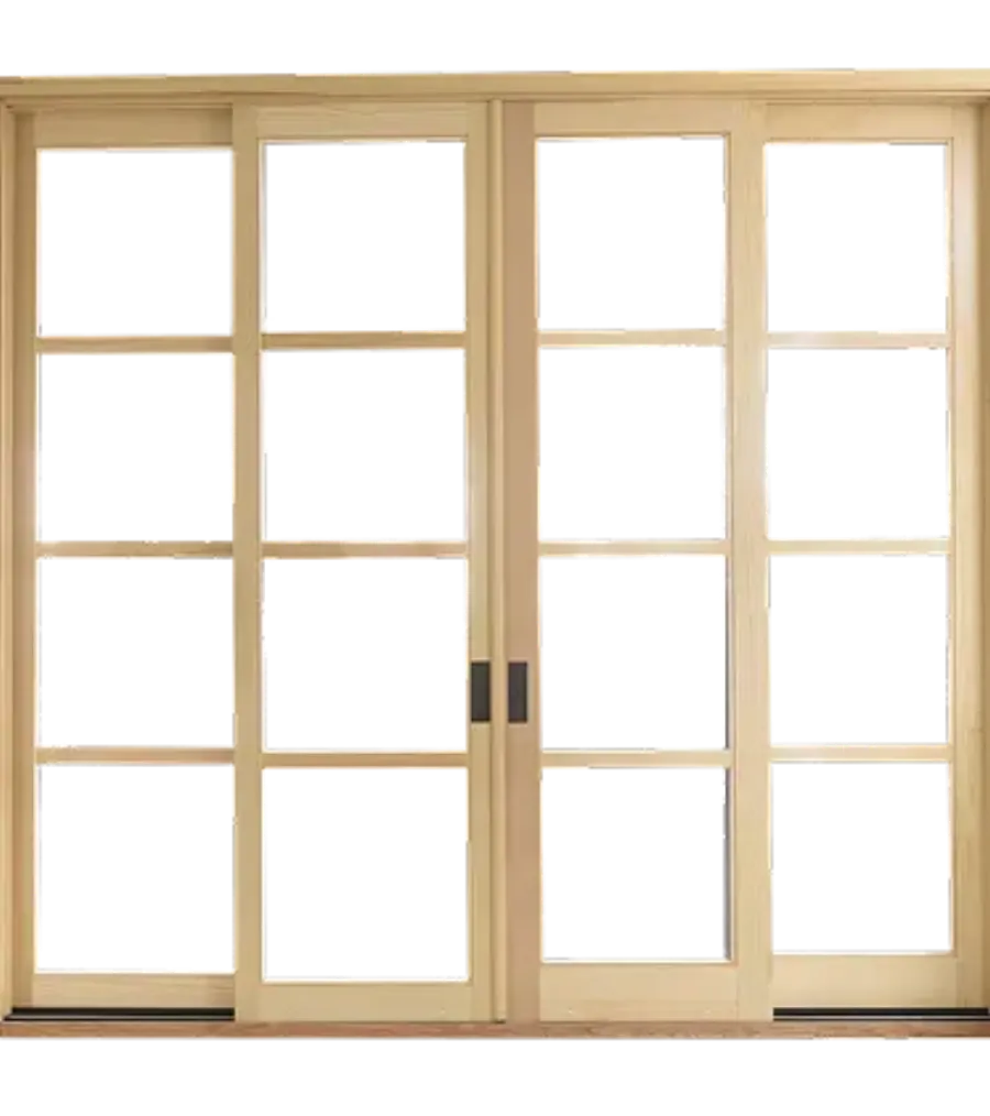 Wood Patio Sliding Door