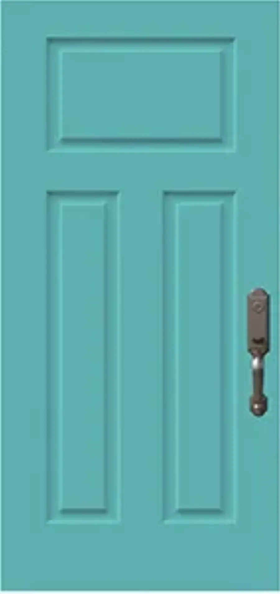 Victoria Shaker Steel Entry Door